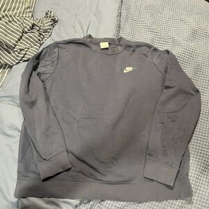 Nike Men's light blue Crewneck Sweater